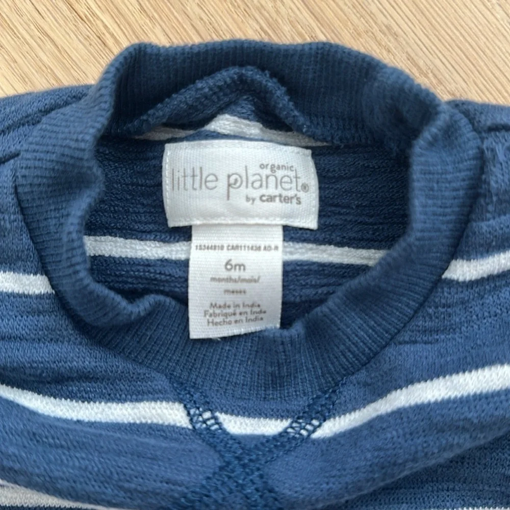 Striped Blue Kids Matching Set